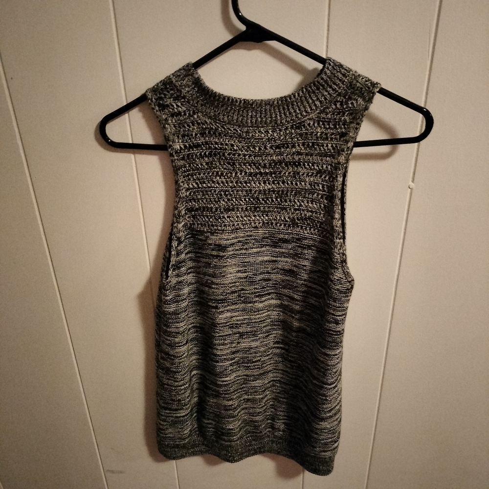 GAP Charcoal Knit Tank Top